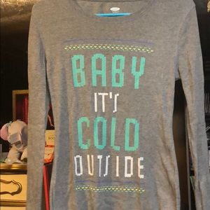 Old Navy longsleeve pajama top